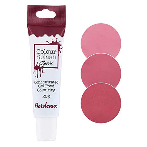 Colour Splash Food Colouring Gel Tube, Edible Ingredients, Highly Concentrated Gels, Easy To Use Squeezy Tubes, Transform Plain Cakes Into Bright, Eye-Catching Creations