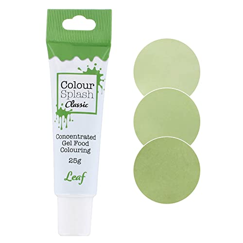 Colour Splash Food Colouring Gel Tube, Edible Ingredients, Highly Concentrated Gels, Easy To Use Squeezy Tubes, Transform Plain Cakes Into Bright, Eye-Catching Creations