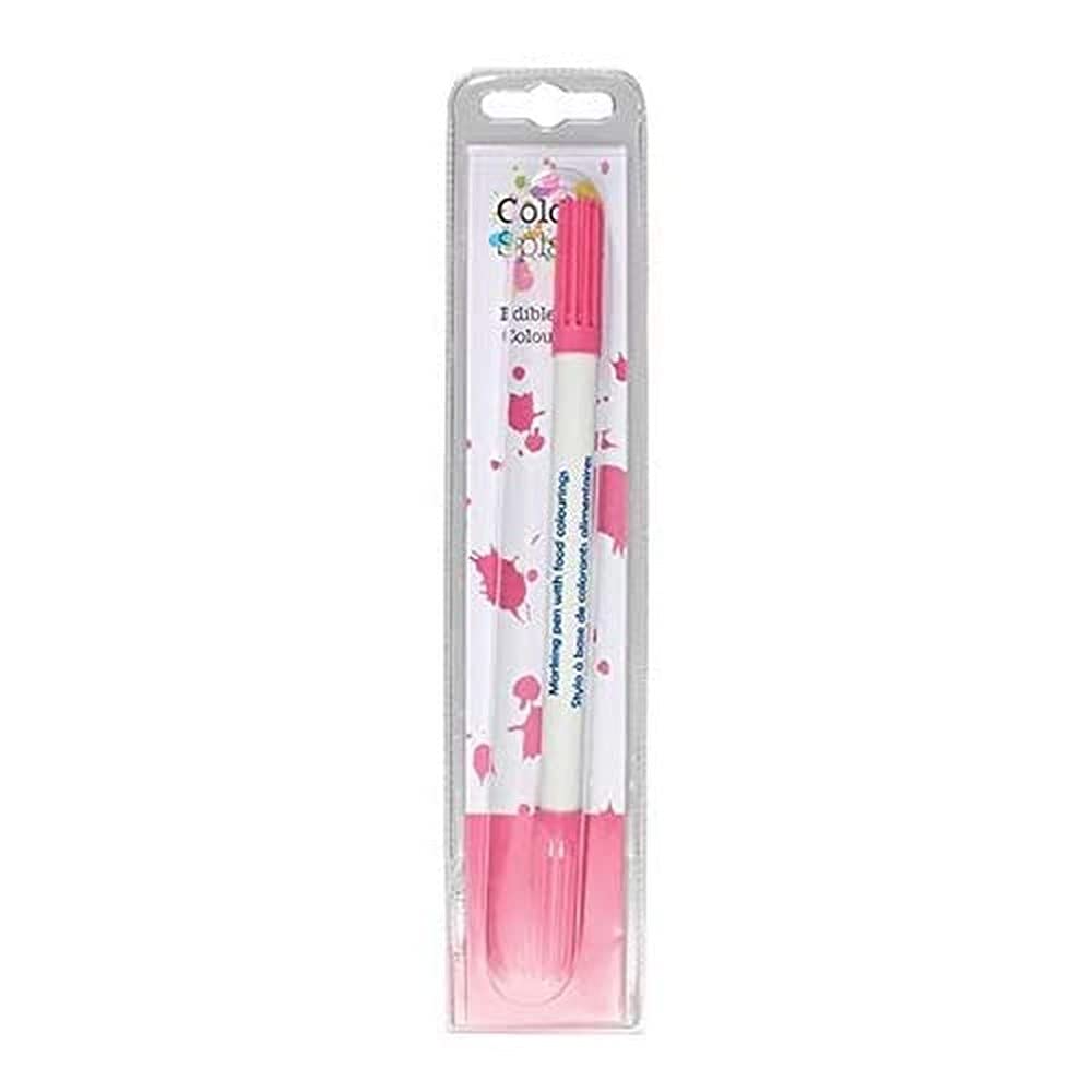 COLOUR SPLASH Edible Food Colouring Pen, Dual Tip Icing Pens, Food-Safe Paint Markers for Writing Messages & Drawing on Cakes & Cupcakes