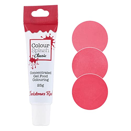 Colour Splash Food Colouring Gel Tube, Edible Ingredients, Highly Concentrated Gels, Easy To Use Squeezy Tubes, Transform Plain Cakes Into Bright, Eye-Catching Creations