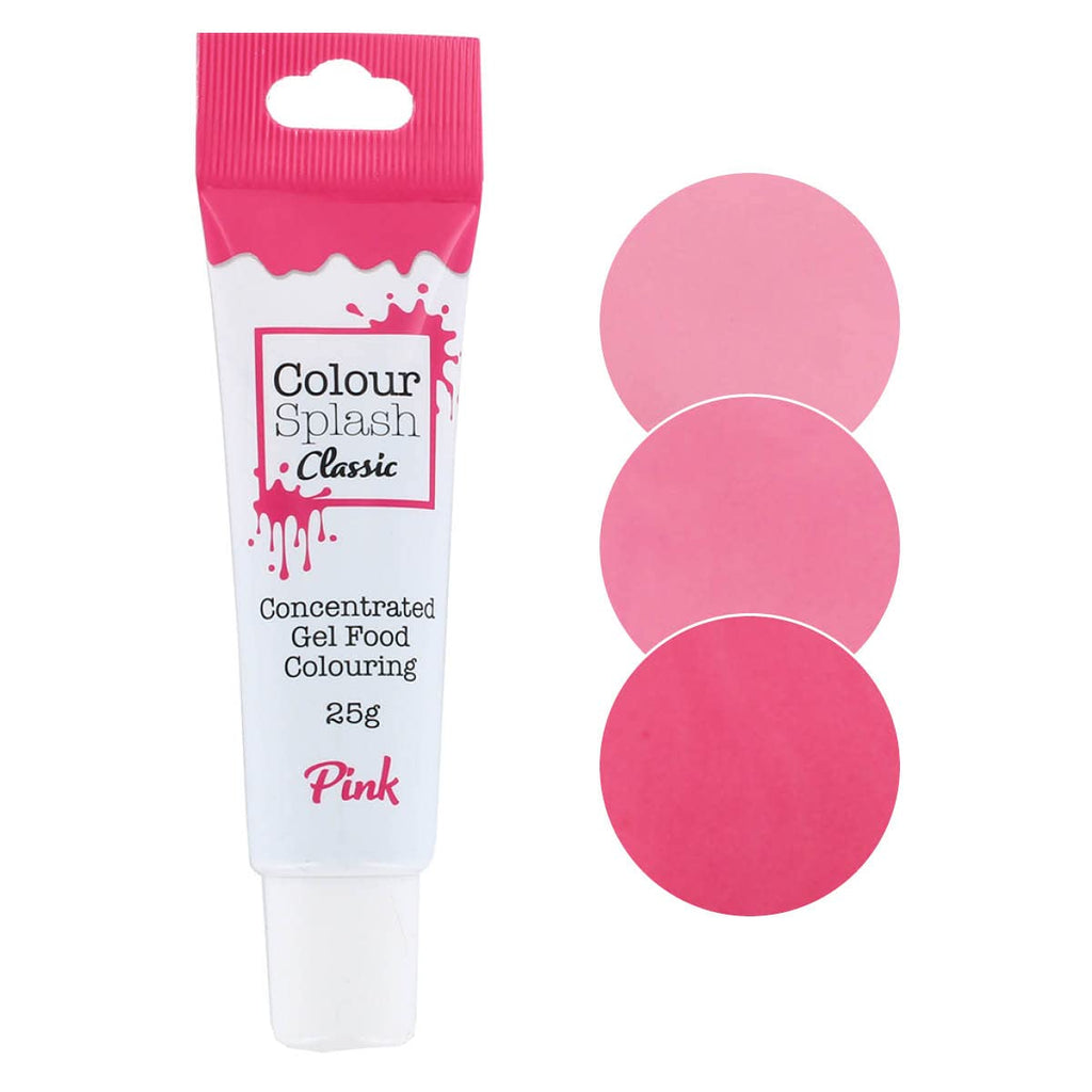 Colour Splash Food Colouring Gel Tube, Edible Ingredients, Highly Concentrated Gels, Easy To Use Squeezy Tubes, Transform Plain Cakes Into Bright, Eye-Catching Creations