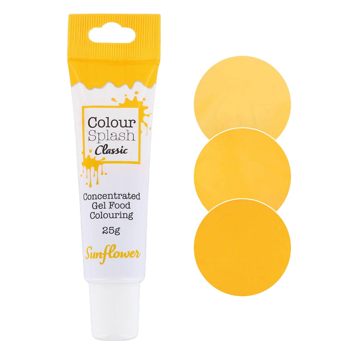 Colour Splash Food Colouring Gel Tube, Edible Ingredients, Highly Concentrated Gels, Easy To Use Squeezy Tubes, Transform Plain Cakes Into Bright, Eye-Catching Creations