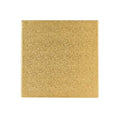 Culpitt 10" (254mm) Cake Board Square Gold Fern Pack of 5