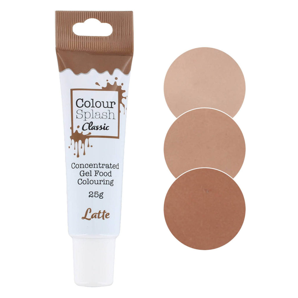 Colour Splash Food Colouring Gel Tube, Edible Ingredients, Highly Concentrated Gels, Easy To Use Squeezy Tubes, Transform Plain Cakes Into Bright, Eye-Catching Creations