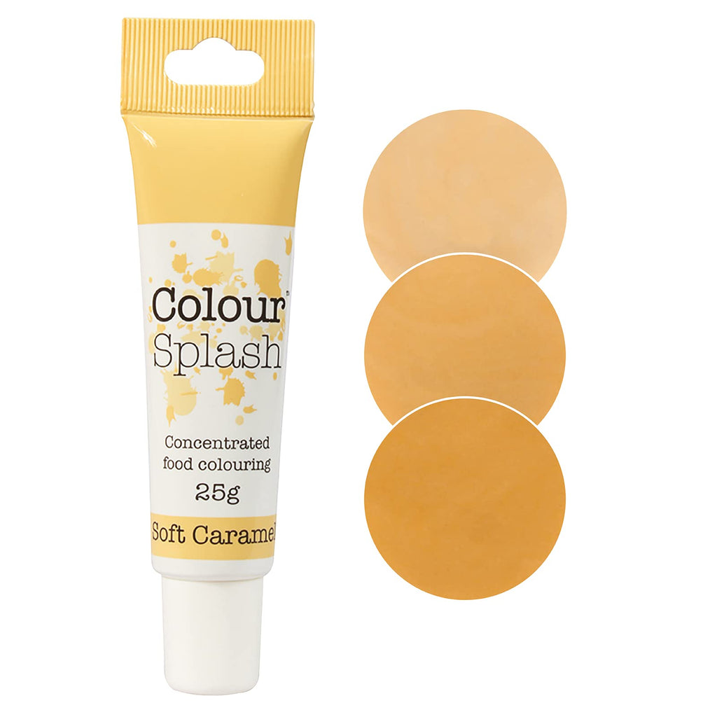 Colour Splash Food Colouring Gel Tube, Edible Ingredients, Highly Concentrated Gels, Easy To Use Squeezy Tubes, Transform Plain Cakes Into Bright, Eye-Catching Creations