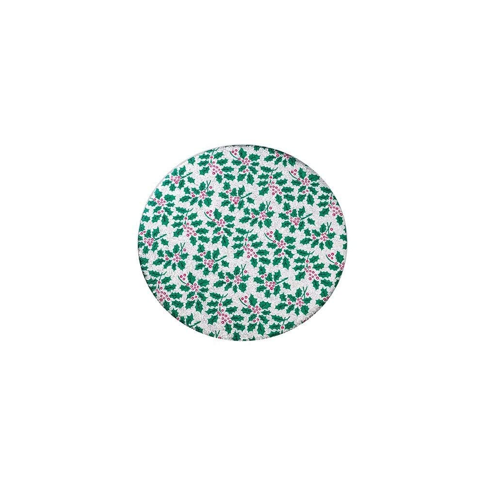 Round Christmas Cake Board - 9''