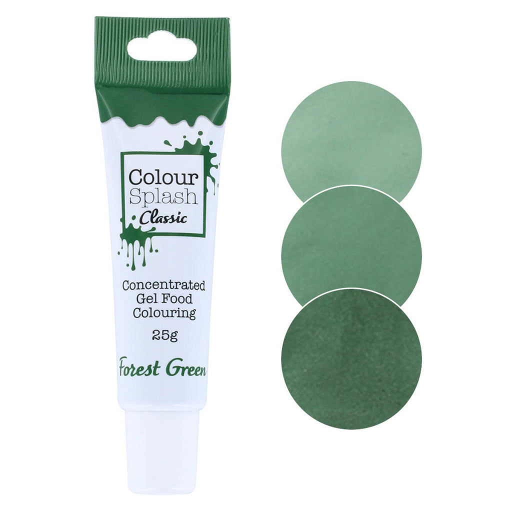 Colour Splash Food Colouring Gel Tube, Edible Ingredients, Highly Concentrated Gels, Easy To Use Squeezy Tubes, Transform Plain Cakes Into Bright, Eye-Catching Creations