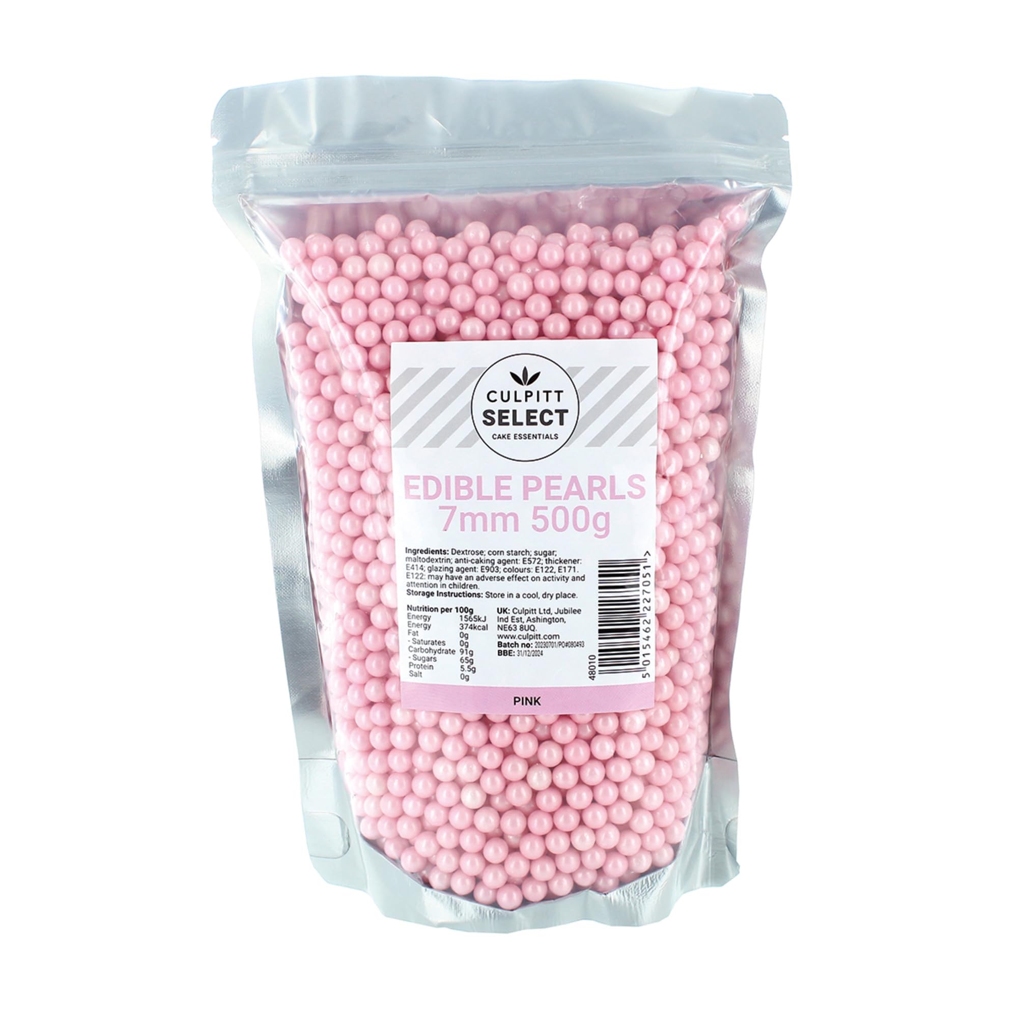 Culpitt Select Sprinkles | Edible Cake Sprinkle Decorations for Cakes, Cupcakes, Cookies, Ice Cream, and Desserts | 500g