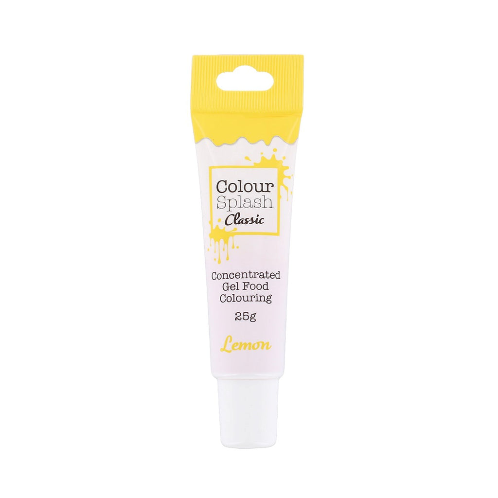 Colour Splash Food Colouring Gel Tube, Edible Ingredients, Highly Concentrated Gels, Easy To Use Squeezy Tubes, Transform Plain Cakes Into Bright, Eye-Catching Creations