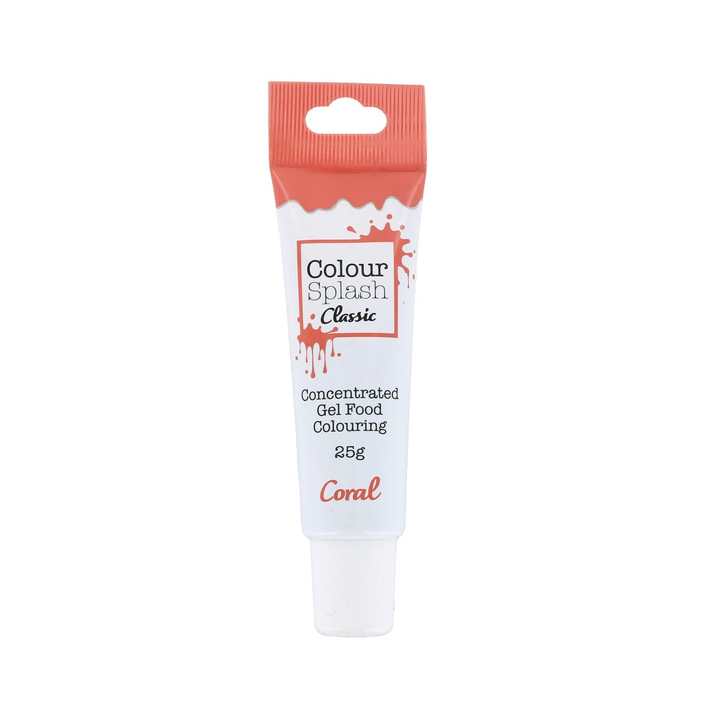 Colour Splash Food Colouring Gel Tube, Edible Ingredients, Highly Concentrated Gels, Easy To Use Squeezy Tubes, Transform Plain Cakes Into Bright, Eye-Catching Creations