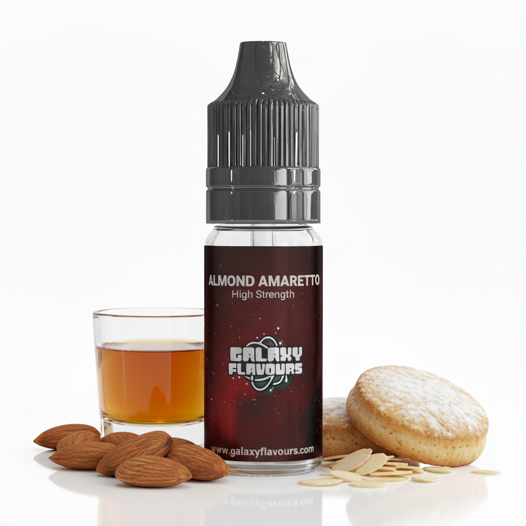 Almond Amaretto Food Flavouring Concentrate – Professional High Strength – 10ml