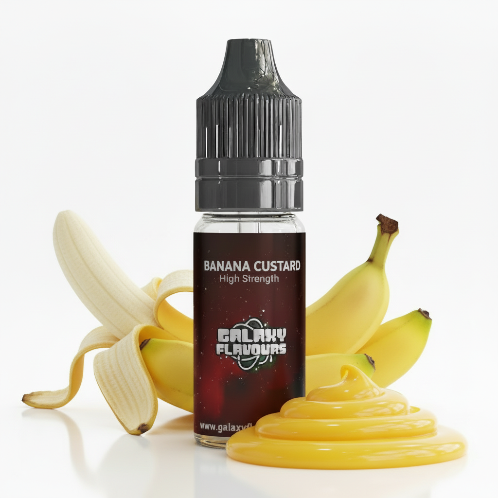 Banana Custard Food Flavouring Concentrate – Professional High Strength – 10ml
