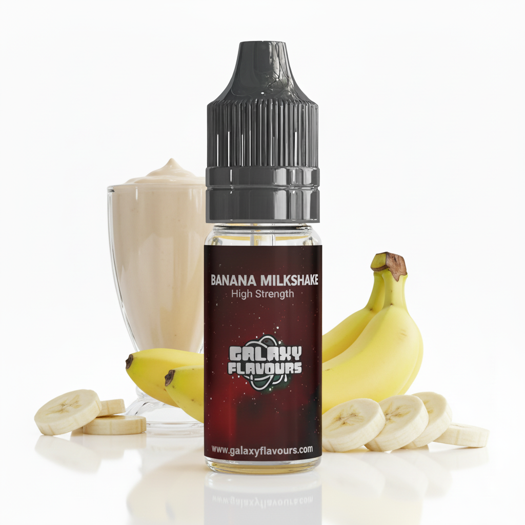 Banana Milkshake Food Flavouring Concentrate – Professional High Strength – 10ml