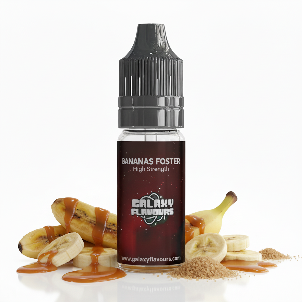 Bananas Foster Food Flavouring Concentrate – Professional High Strength – 10ml