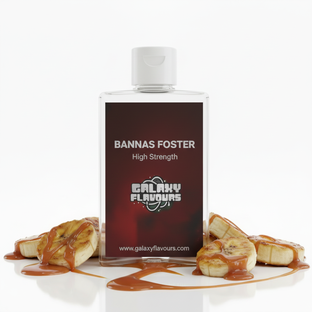 Bananas Foster Food Flavouring Concentrate – Professional High Strength – 100ml