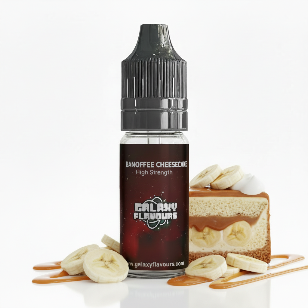 Banoffee Cheesecake Food Flavouring Concentrate – Professional High Strength – 10ml