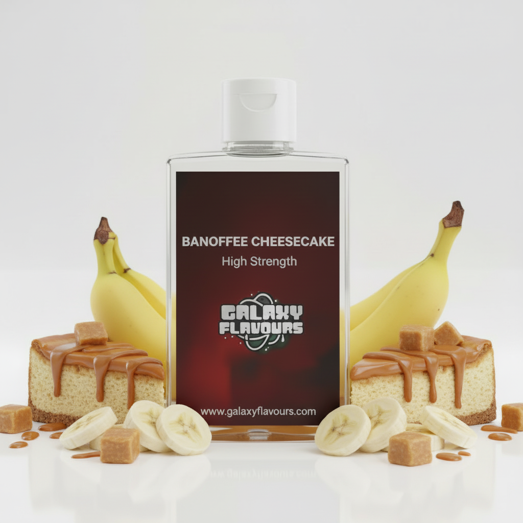 Banoffee Cheesecake Food Flavouring Concentrate – Professional High Strength – 100ml