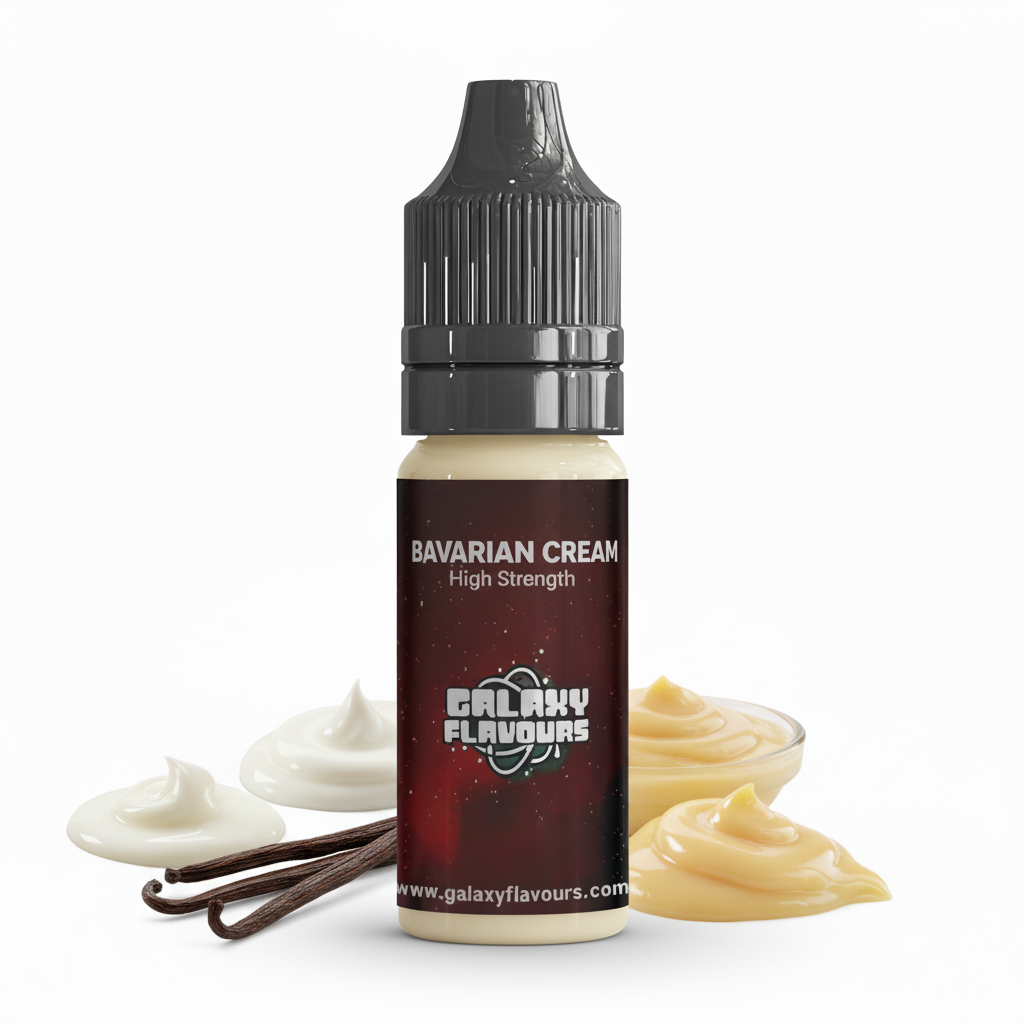Bavarian Cream Food Flavouring Concentrate – Professional High Strength – 10ml