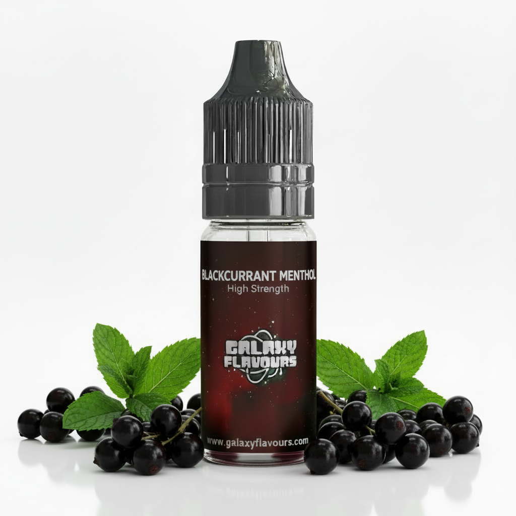 Blackcurrant Menthol Food Flavouring Concentrate – Professional High Strength – 10ml
