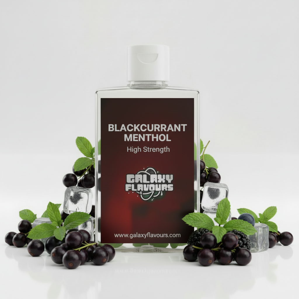 Blackcurrant Menthol Food Flavouring Concentrate – Professional High Strength – 50ml