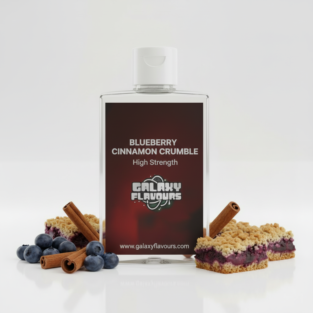 Blueberry Cinnamon Crumble Food Flavouring Concentrate – Professional High Strength – 50ml