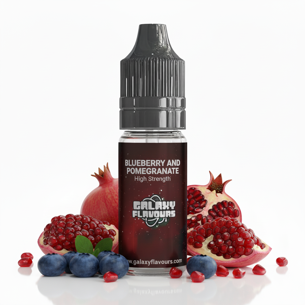 Blueberry and Pomegranate Food Flavouring Concentrate – Professional High Strength – 10ml