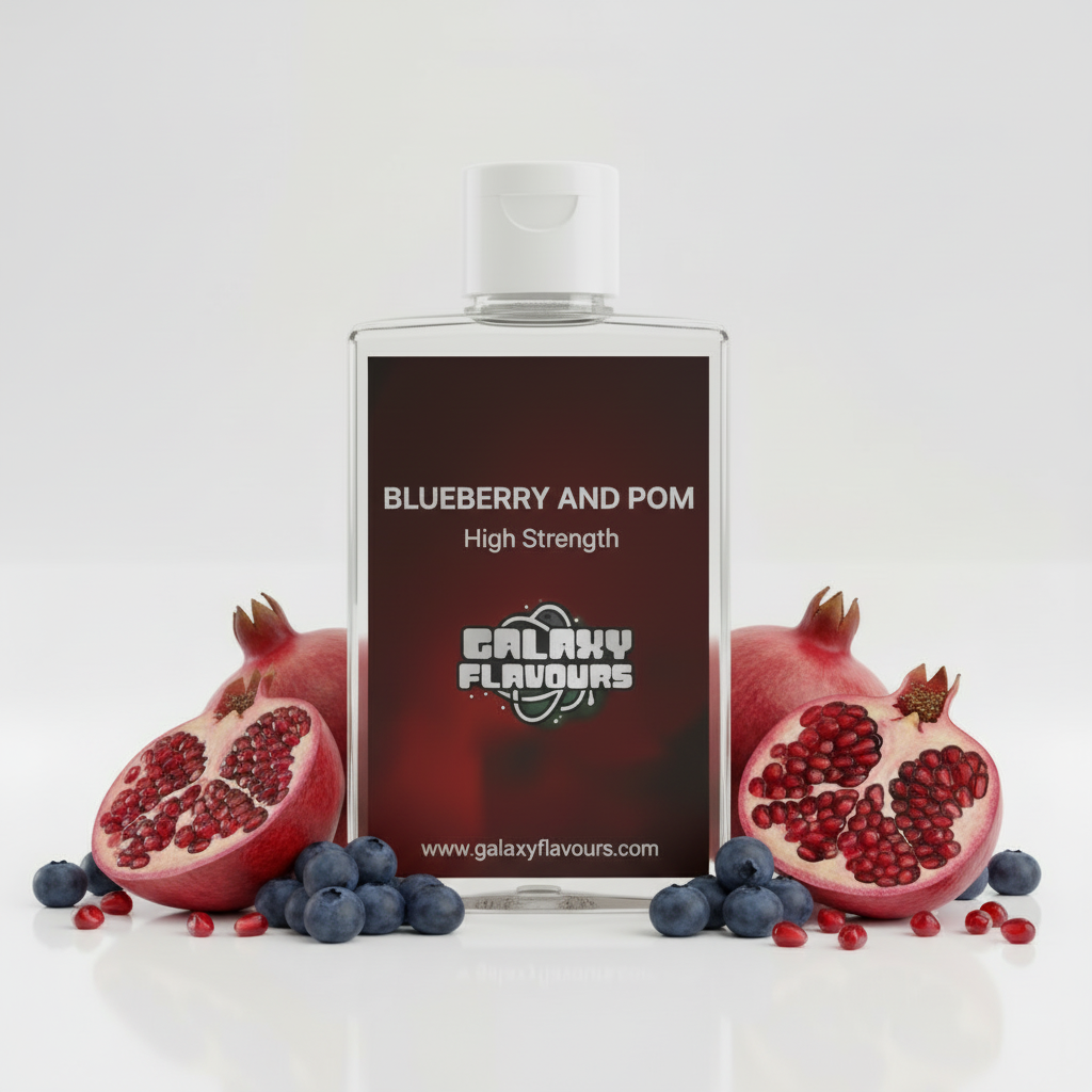 Blueberry and Pomegranate Food Flavouring Concentrate – Professional High Strength – 100ml