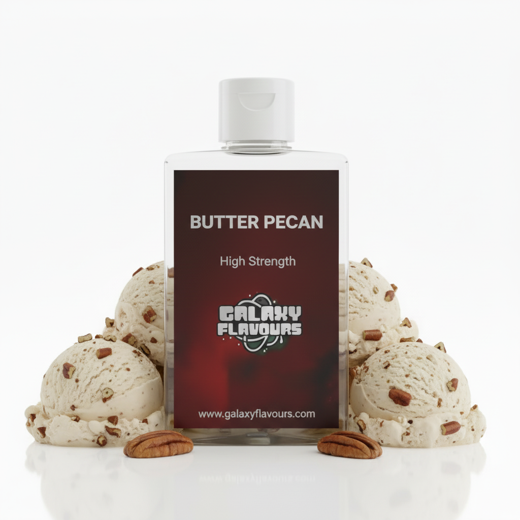 Butter Pecan Food Flavouring Concentrate – Professional High Strength – 100ml