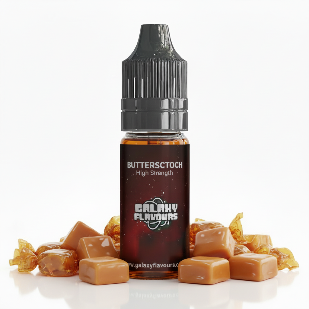 Butterscotch Food Flavouring Concentrate – Professional High Strength – 10ml