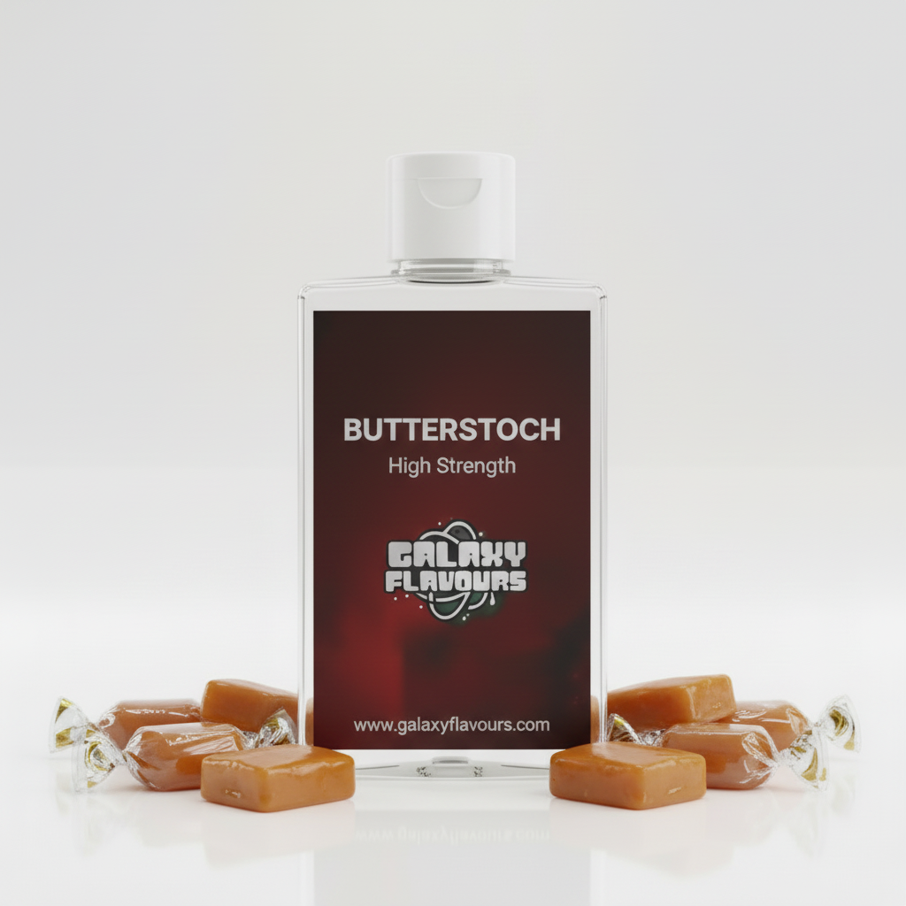 Butterscotch Food Flavouring Concentrate – Professional High Strength – 100ml