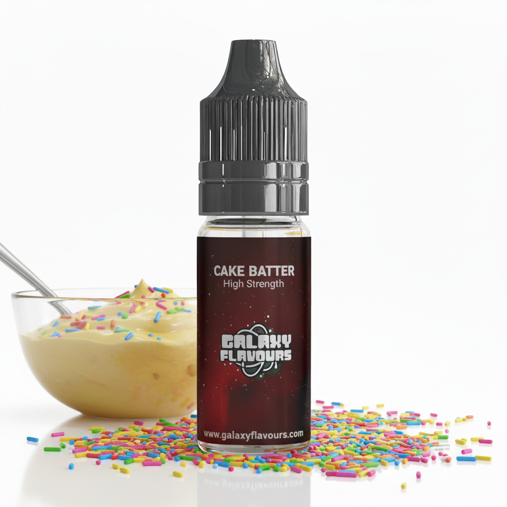Cake Batter Food Flavouring Concentrate – Professional High Strength – 10ml