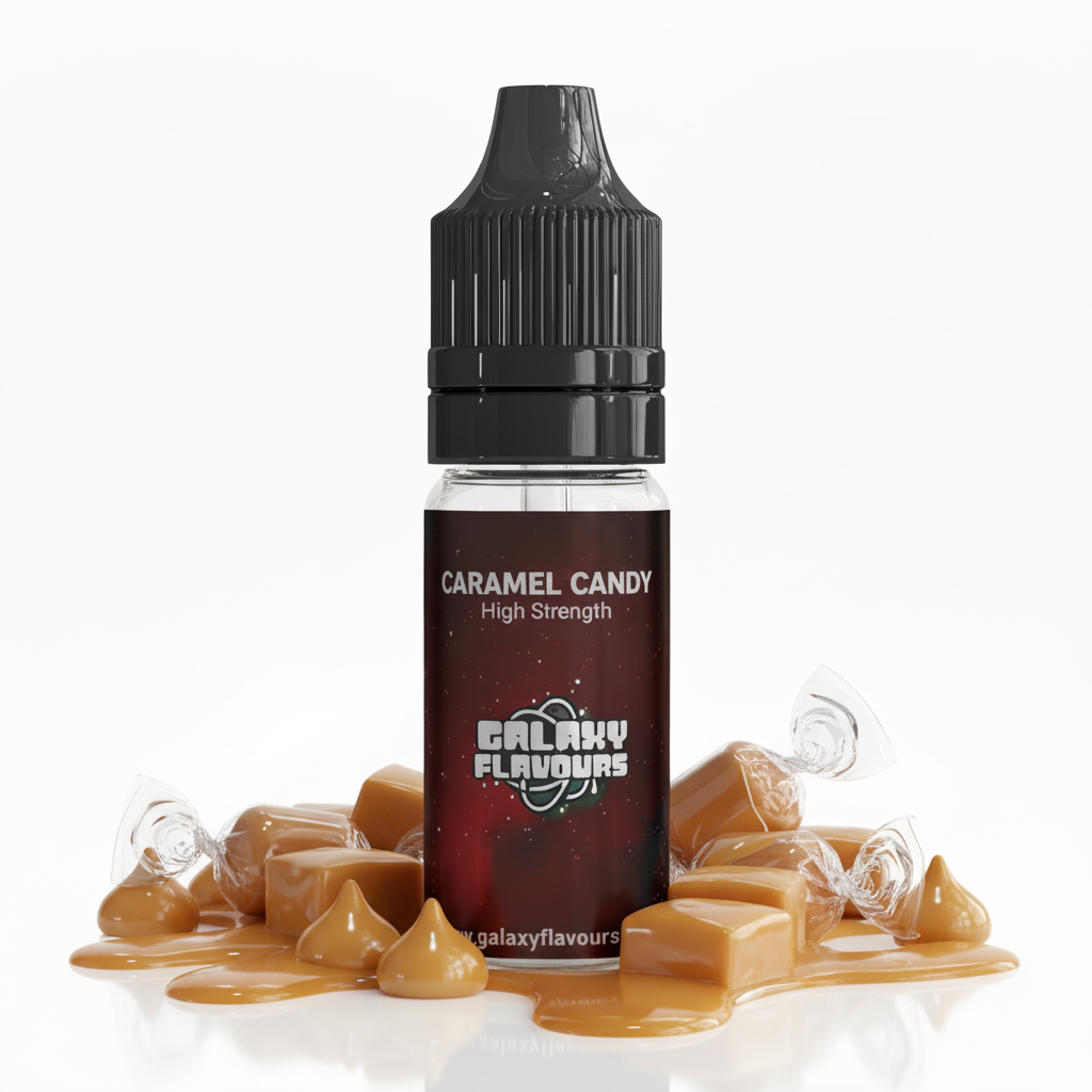 Caramel Candy Food Flavouring Concentrate – Professional High Strength – 10ml