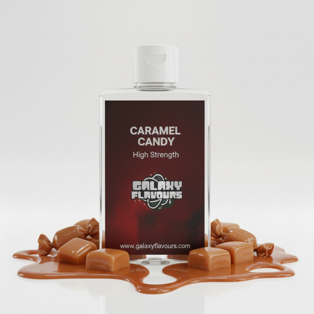 Caramel Candy Food Flavouring Concentrate – Professional High Strength – 100ml