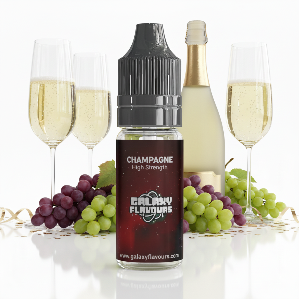 Champagne Food Flavouring Concentrate – Professional High Strength – 10ml