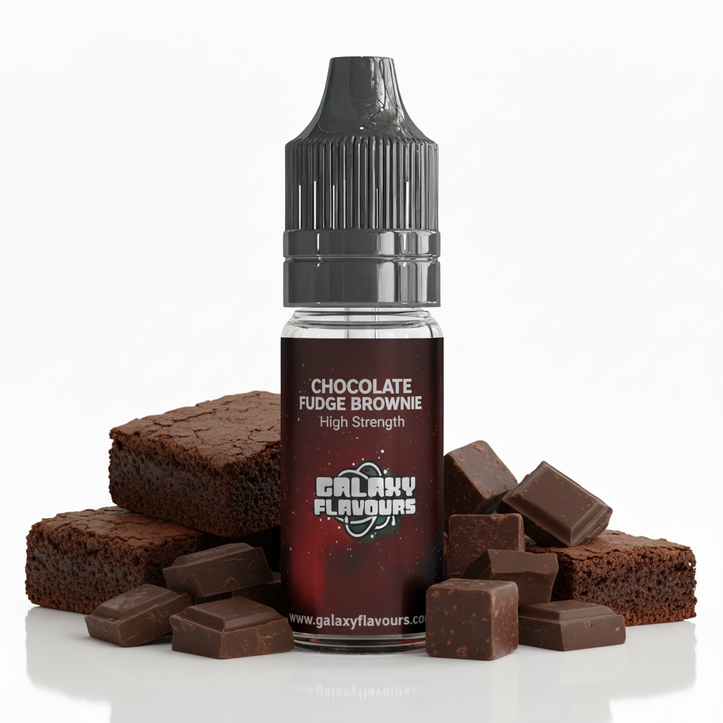 Chocolate Fudge Brownie Food Flavouring Concentrate – Professional High Strength – 10ml