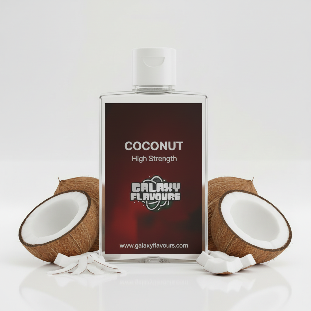 Coconut Food Flavouring Concentrate – Professional High Strength – 50ml