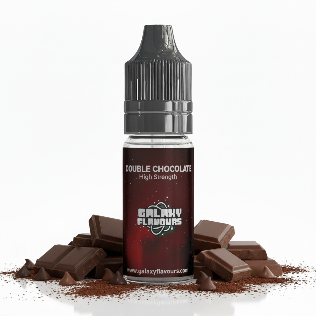 Double Chocolate Food Flavouring Concentrate – Professional High Strength – 10ml