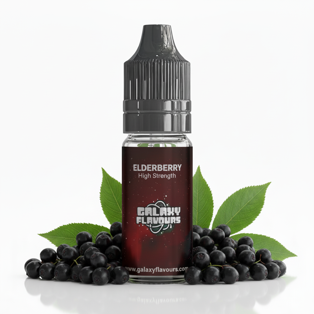 Elderberry Food Flavouring Concentrate – Professional High Strength – 10ml