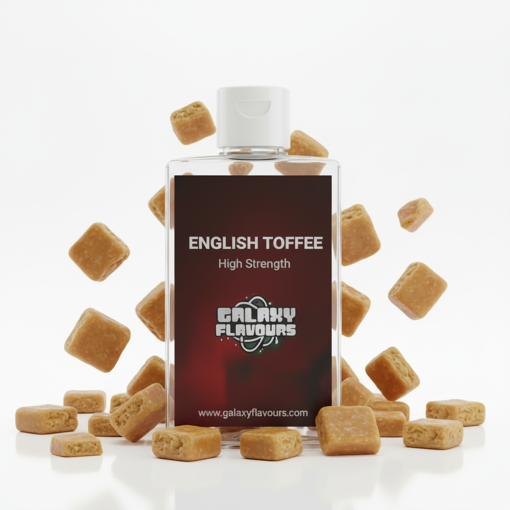 English Toffee Food Flavouring - Professional High Strength - 250ml