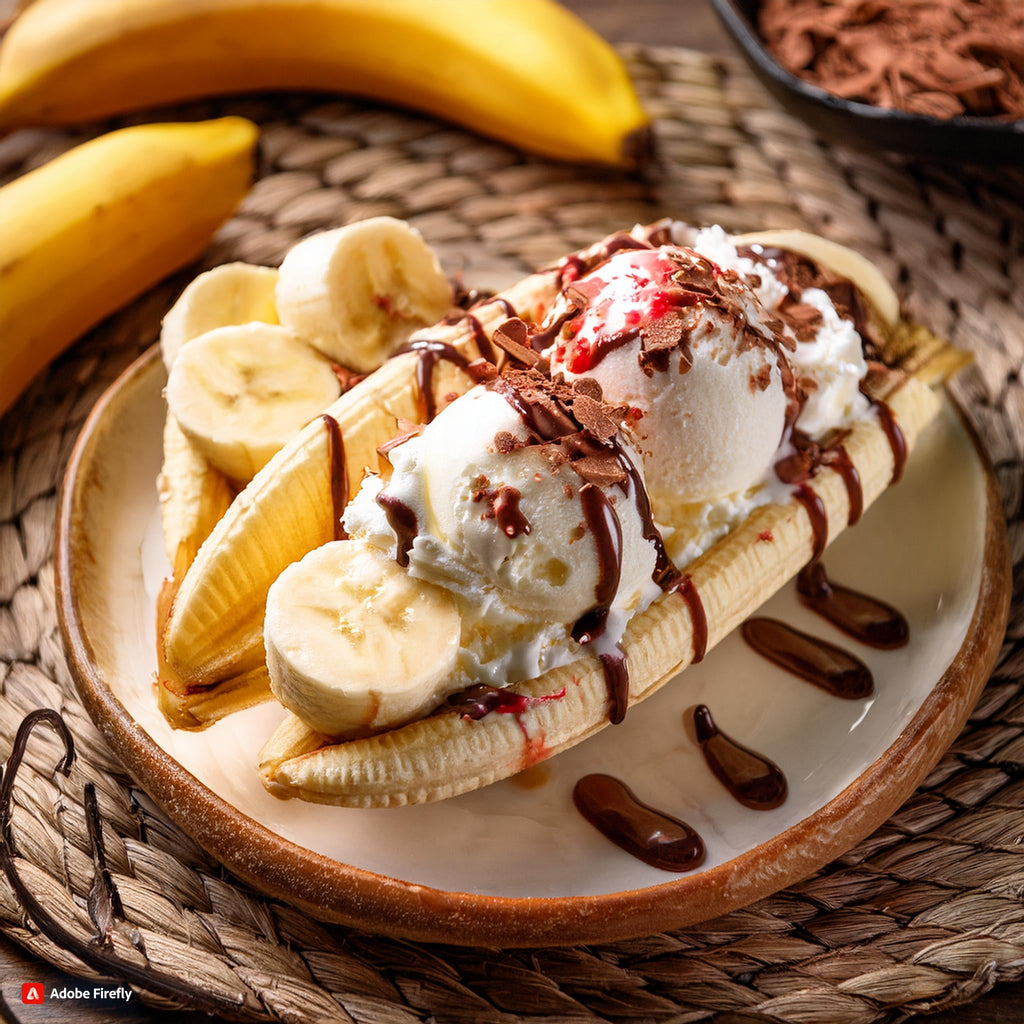 Banana Split Food Flavouring Concentrate – Professional High Strength – 50ml
