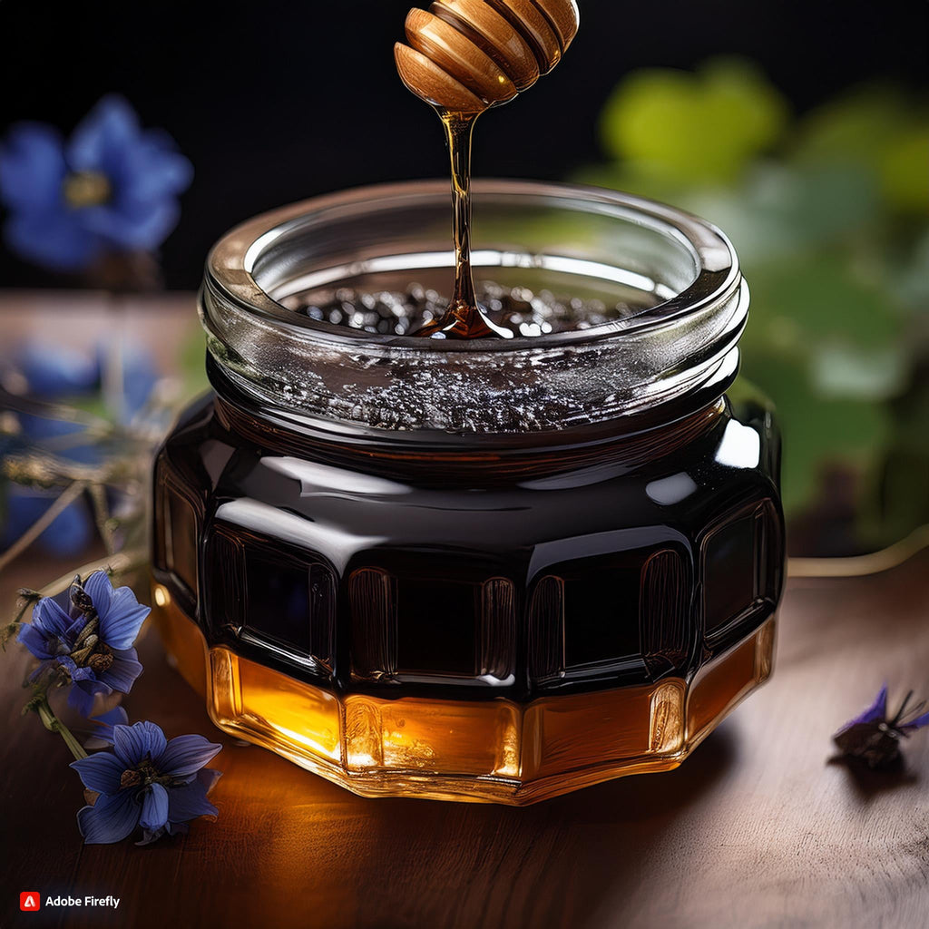 Black Honey Food Flavouring - Professional High Strength - 1 Litre
