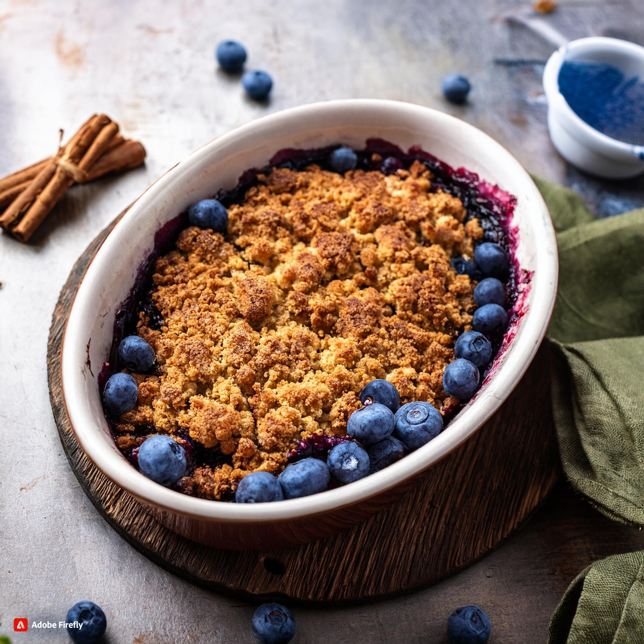 Blueberry Cinnamon Crumble Food Flavouring - Professional High Strength - 500ml