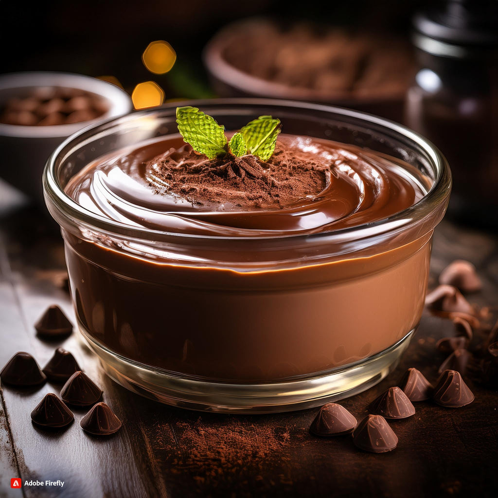 Chocolate Custard Food Flavouring - Professional High Strength - 500ml