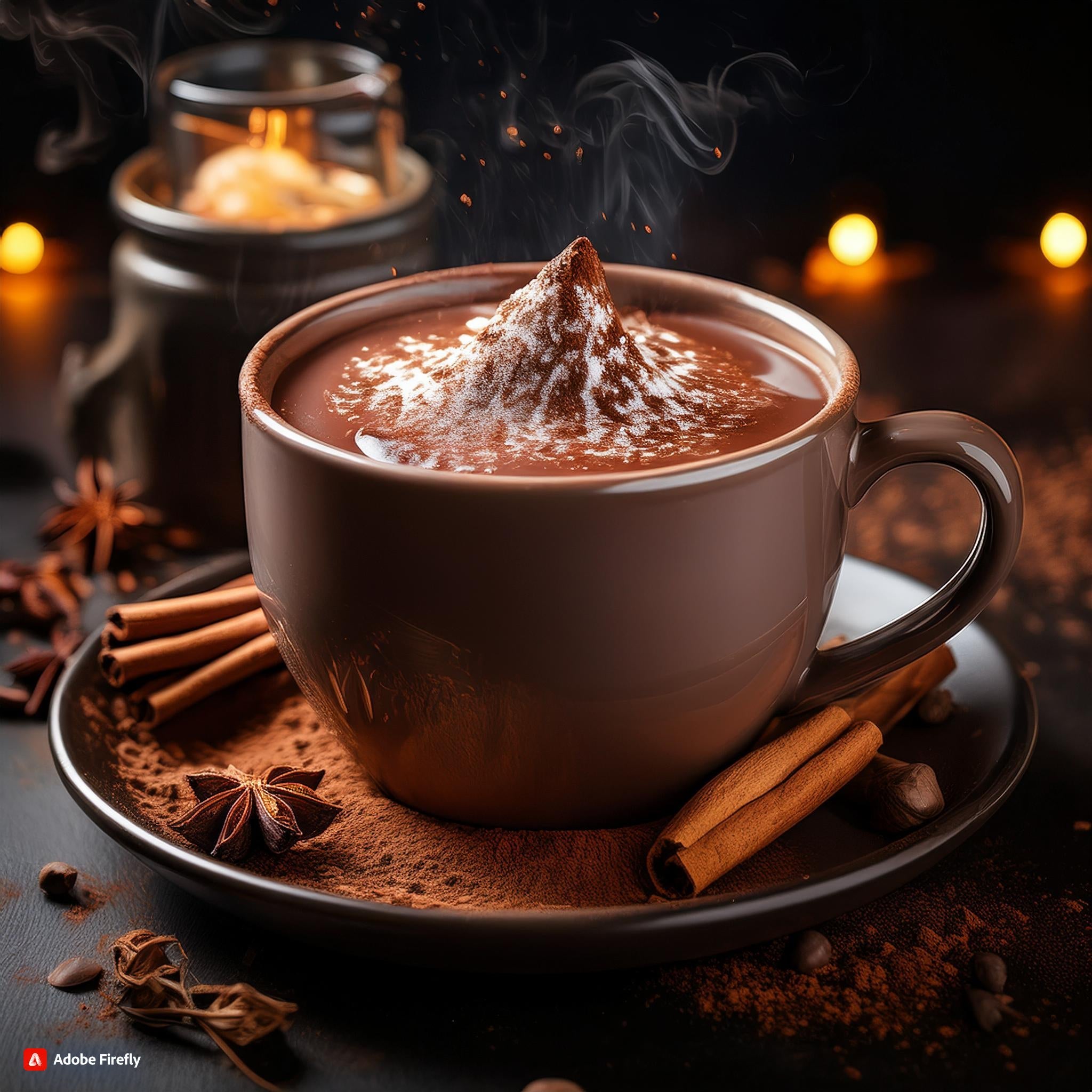 Hot Cocoa Food Flavouring - Professional High Strength - 1 Litre