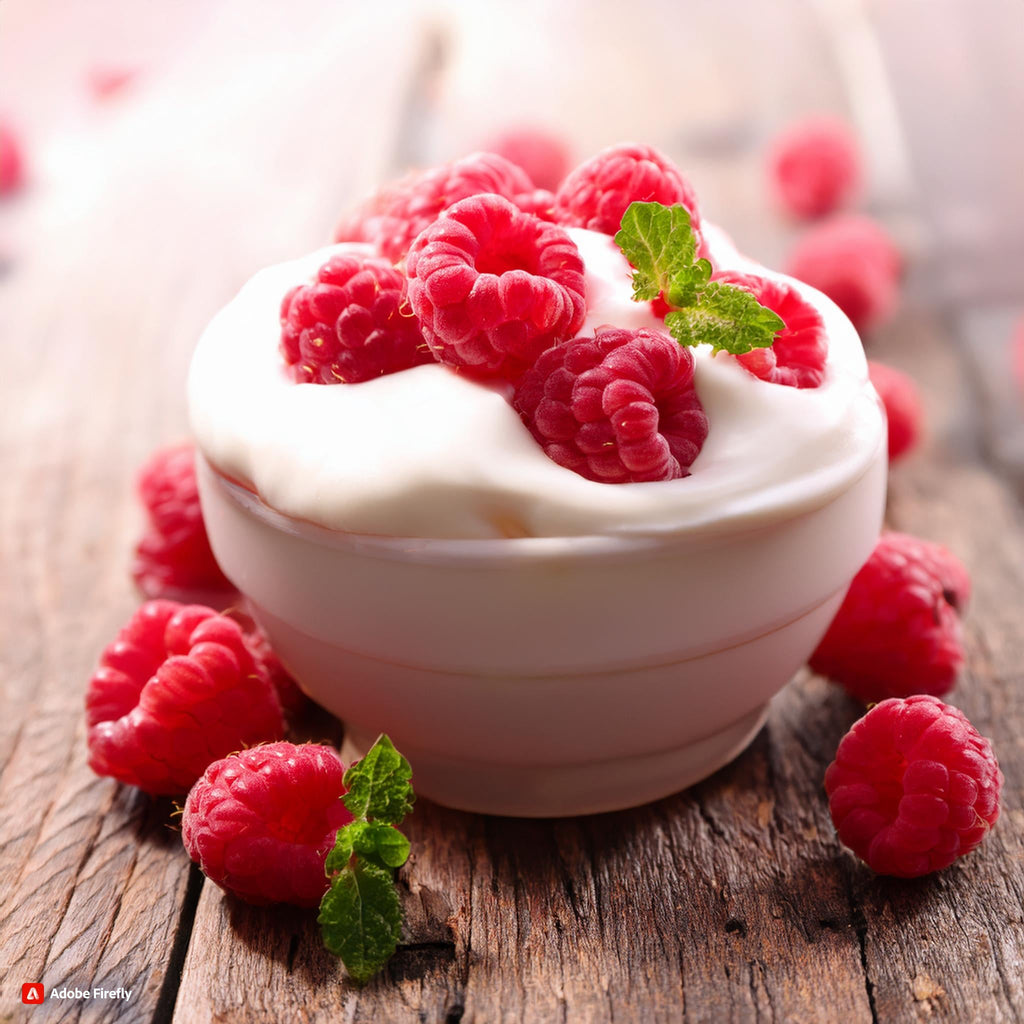 Raspberry and Cream Food Flavouring - Professional High Strength - 1 Litre