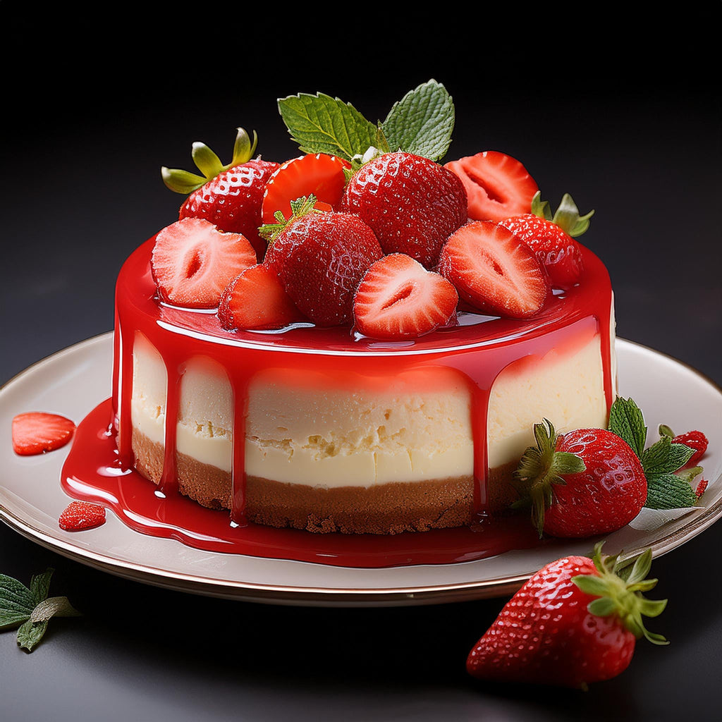 Strawberry Cheesecake Food Flavouring - Professional High Strength - 500ml