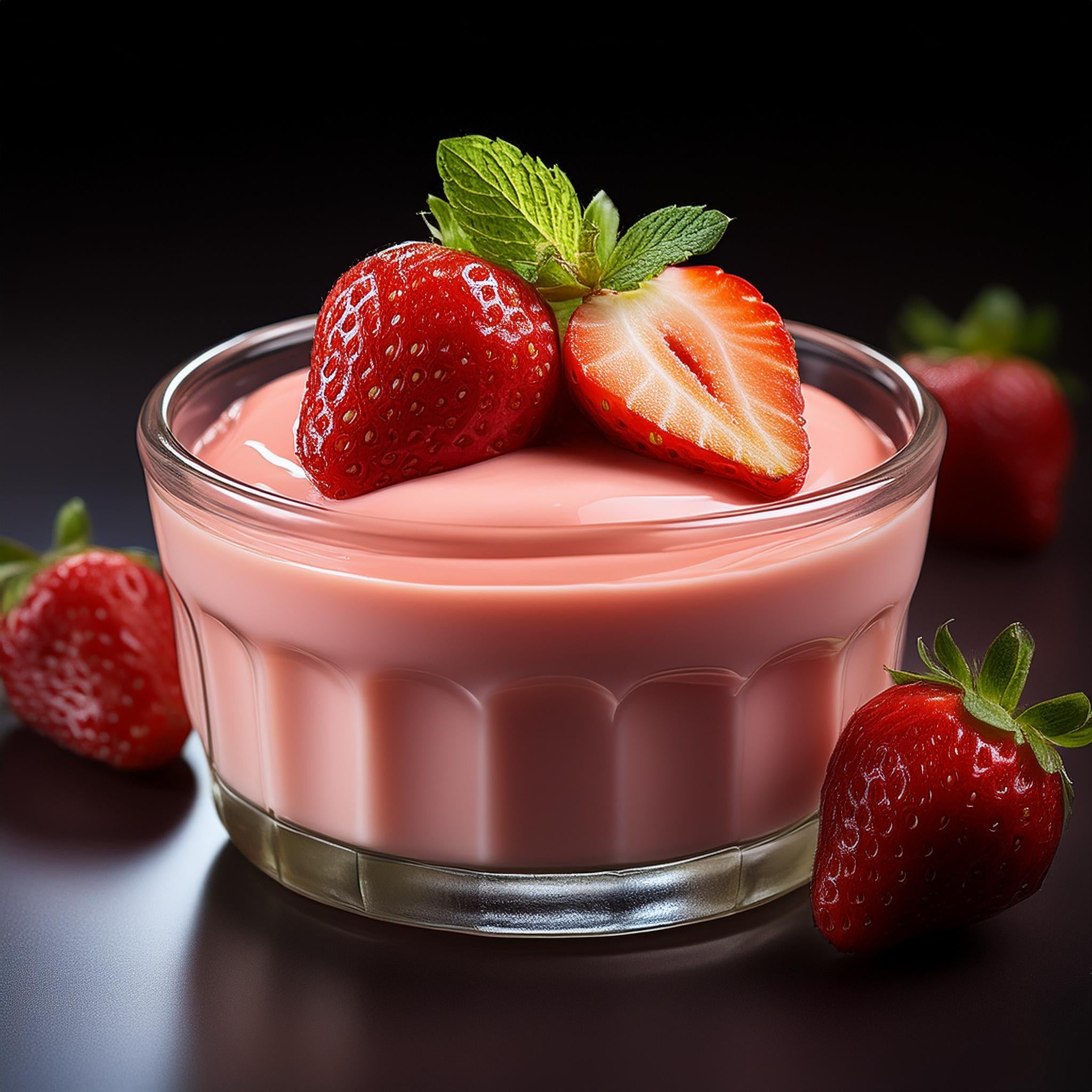 Strawberry Custard Food Flavouring - Professional High Strength - 100ml