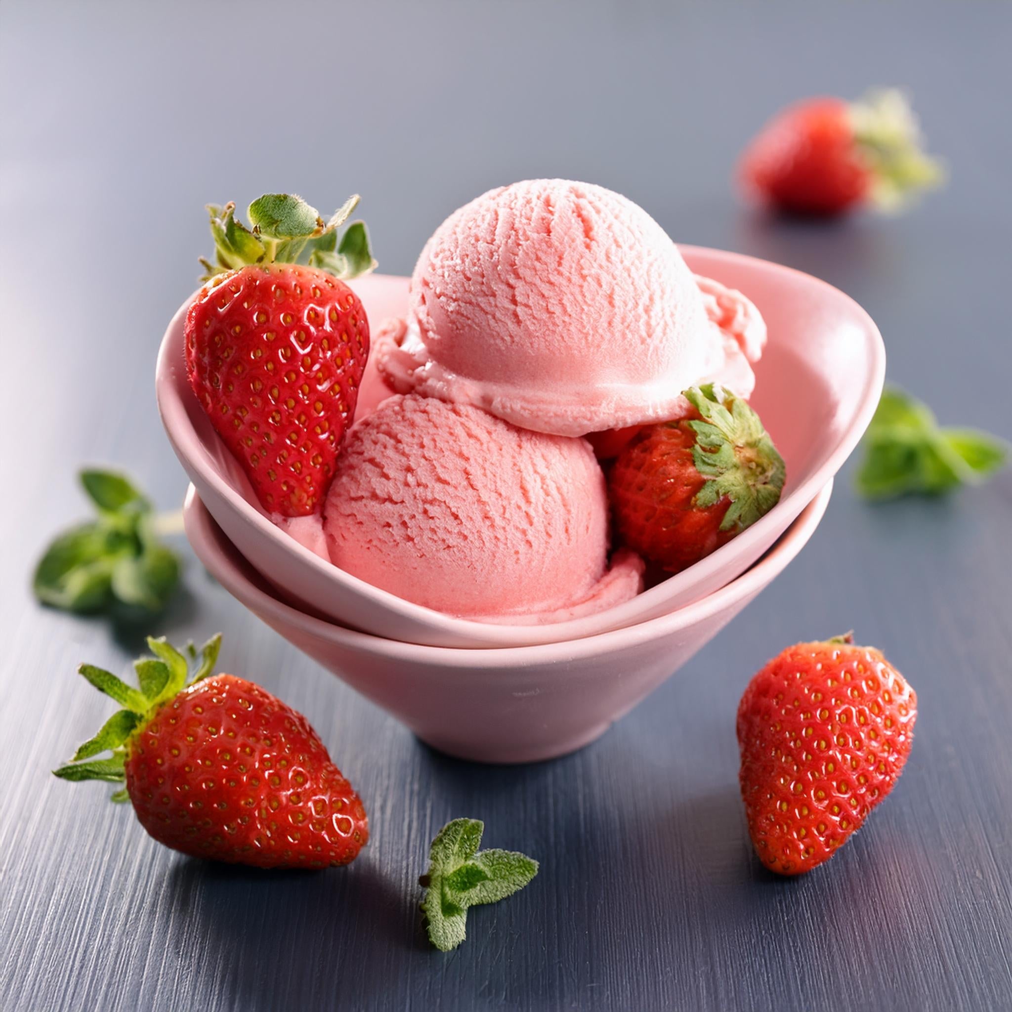 Strawberry Ice Cream Food Flavouring Concentrate – Professional High Strength – 50ml