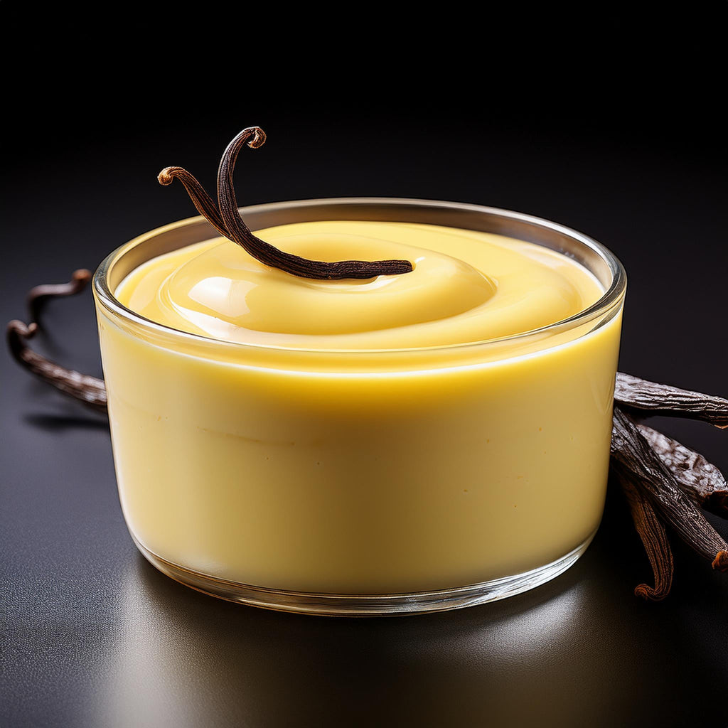 Vanilla Custard Food Flavouring - Professional High Strength - 1 Litre
