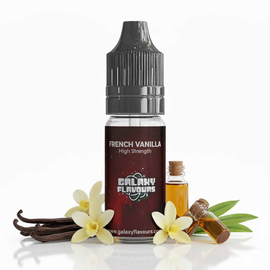 French Vanilla Food Flavouring Concentrate – Professional High Strength – 10ml
